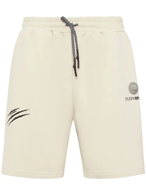 Plein Sport logo-print track shorts