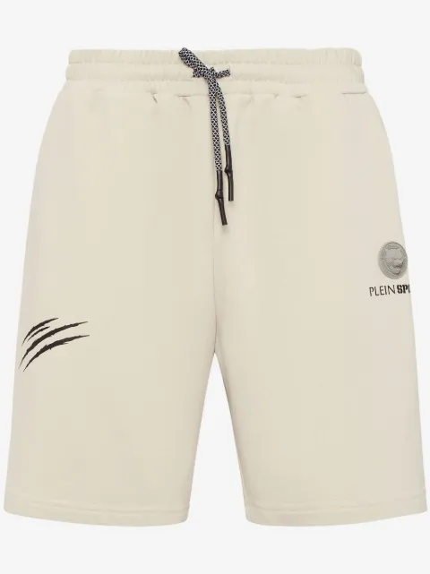 Plein Sport logo-print track shorts