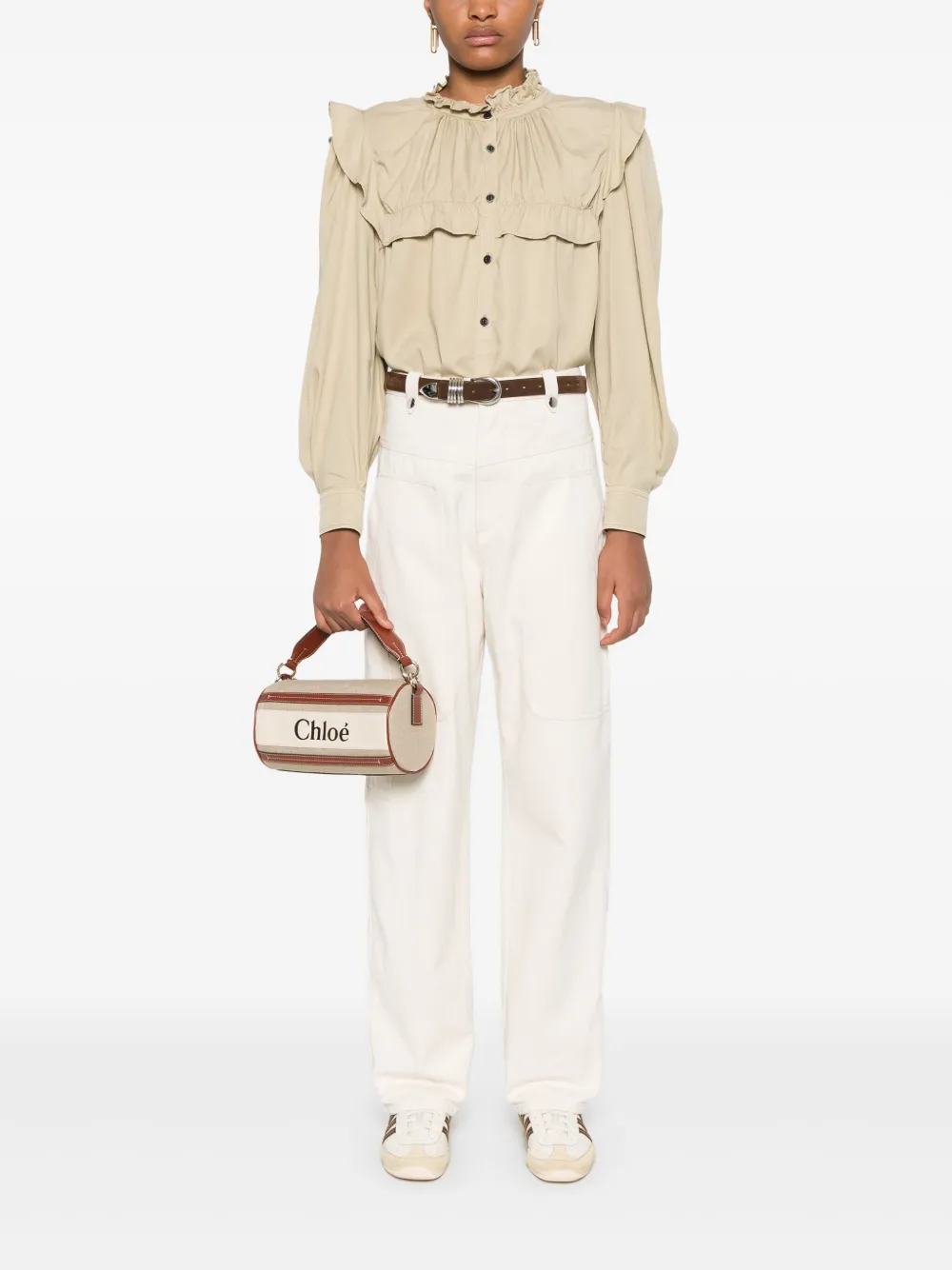 MARANT ÉTOILE Idety blouse - Beige