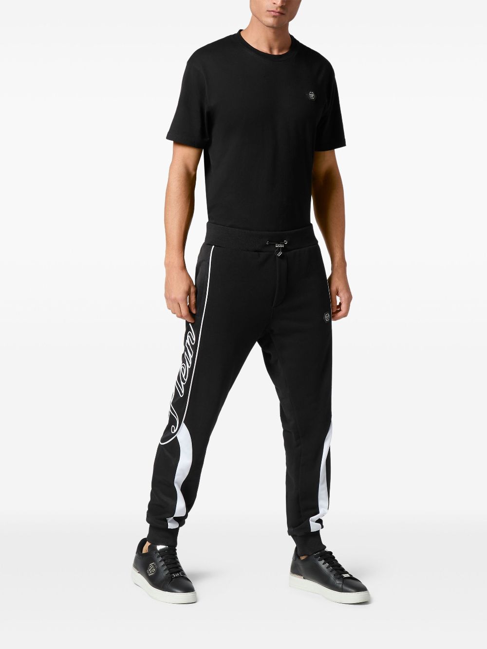 Philipp Plein Jersey trainingsbroek Zwart