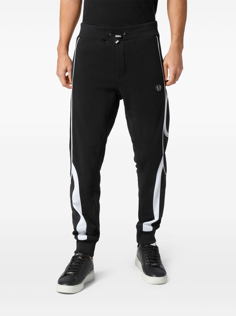 Philipp Plein Jersey trainingsbroek - Zwart