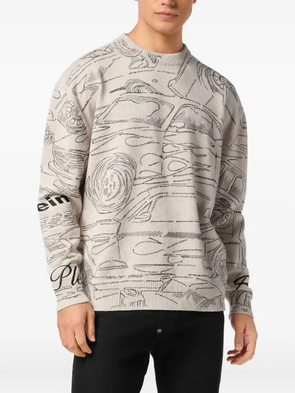 Philipp Plein Hexagon ノースリーブ パーカー Philipp Plein Hexagon ノースリーブ パーカー | グレー