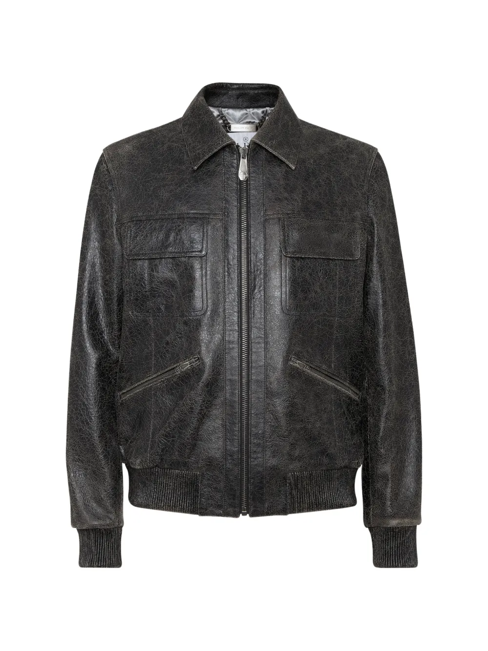 Philipp Plein Bomber Coster - Grigio