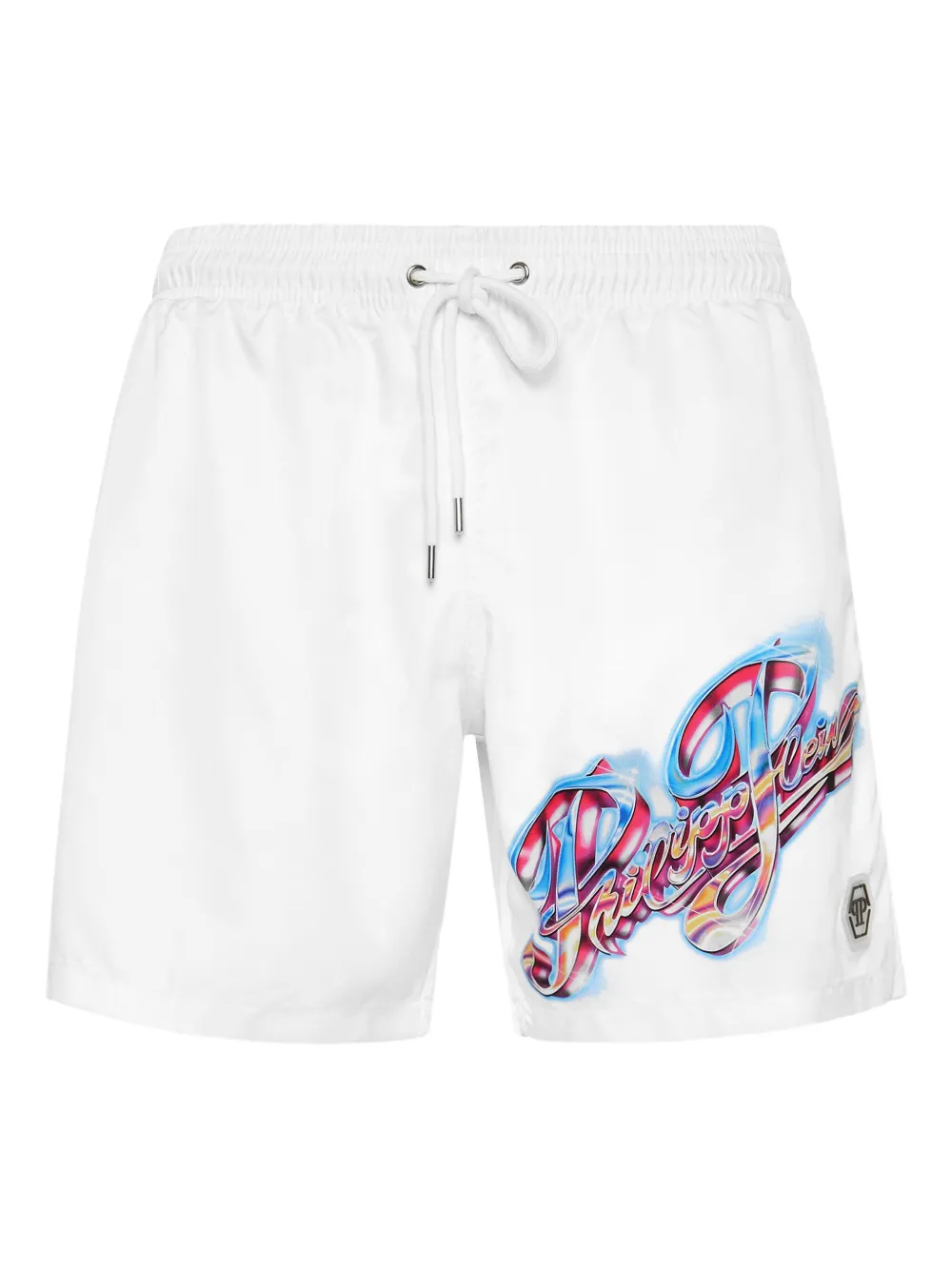Philipp Plein Boxer トランクス水着 - ホワイト Philipp Plein Boxer トランクス水着 - ホワイト