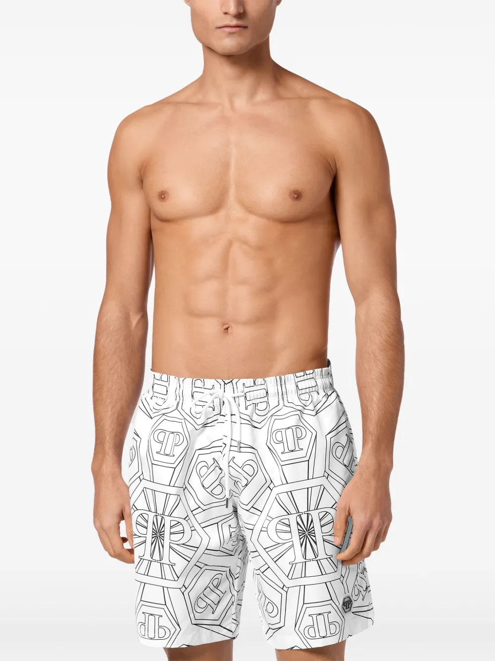 Philipp Plein monogram swim shorts | Swim & Board Shorts | Image 2