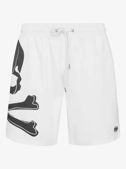 Philipp Plein Skull & Bones swim shorts