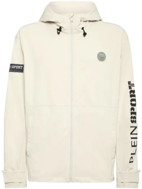 Plein Sport logo-print windbreaker jacket