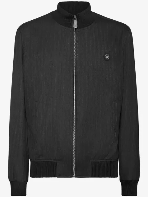Philipp Plein wool bomber jacket