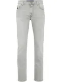 Billionaire logo-embroidered jeans - Grey