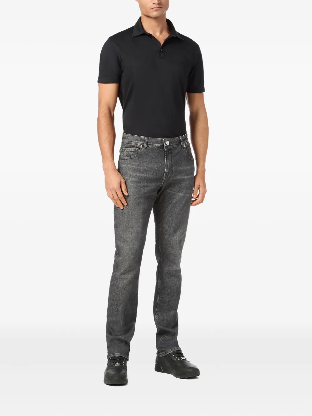 Billionaire Super straight-leg jeans - Grijs