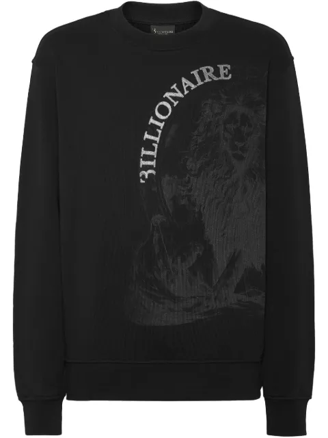 Billionaire sudadera estampada
