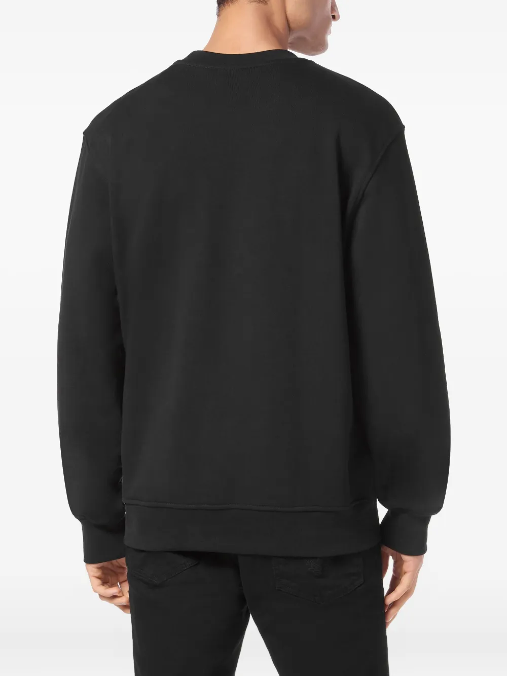 Billionaire Katoenen sweater Zwart