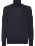 Billionaire turtle-neck jumper - Blue