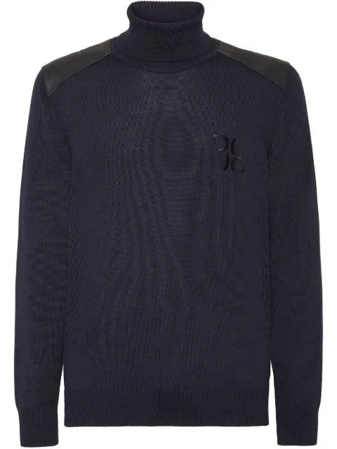 Billionaire turtle-neck jumper