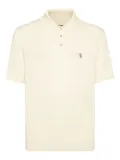Billionaire logo polo shirt - White