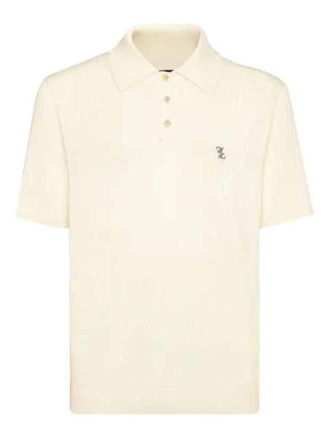 Billionaire polo à logo imprimé
