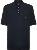 Billionaire knitted polo shirt - Black