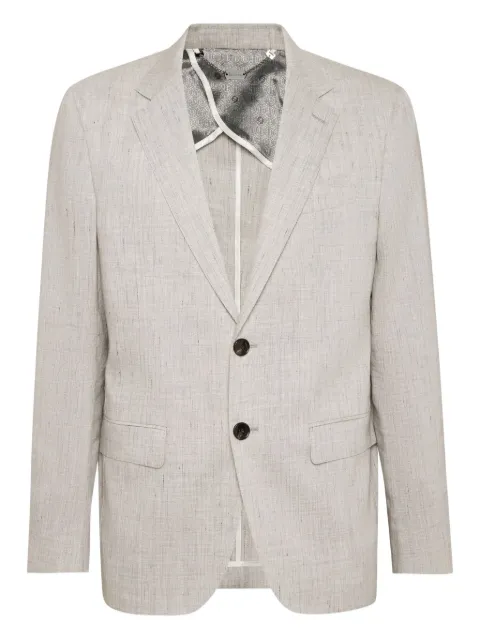 Billionaire single-breasted blazer 