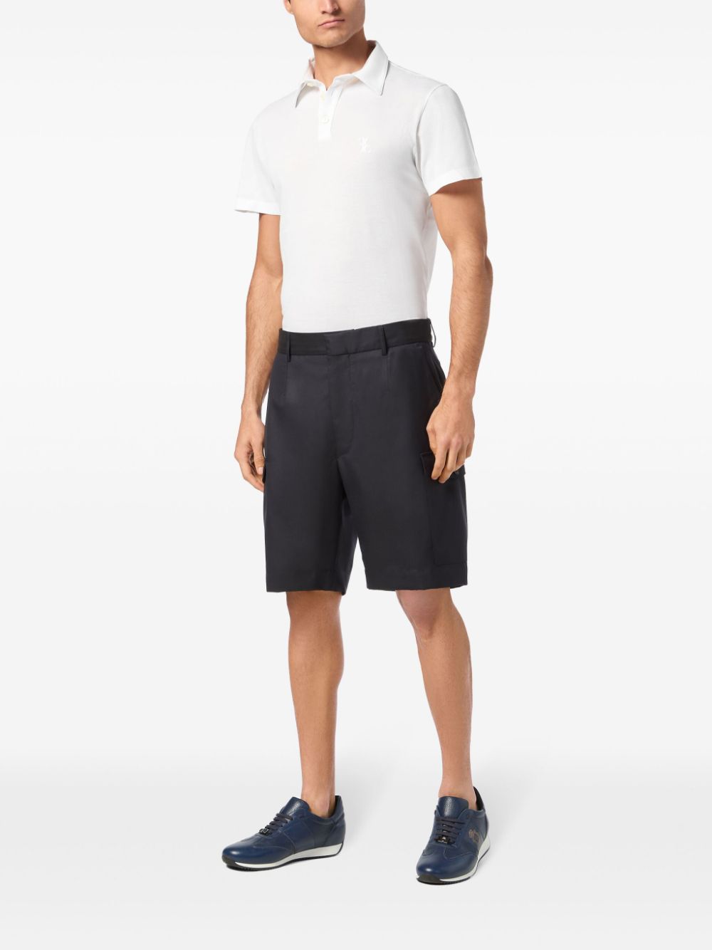 Billionaire tailored cargo shorts - Blauw