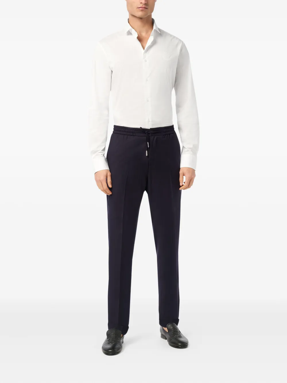 Billionaire wool chinos - Blauw