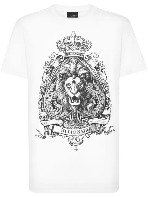Billionaire logo-print T-shirt
