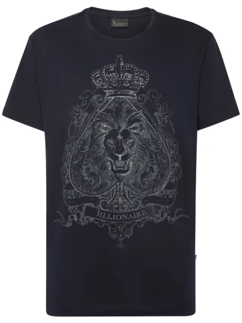 Billionaire playera con logo estampado