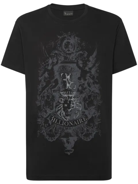 Billionaire logo-print T-shirt