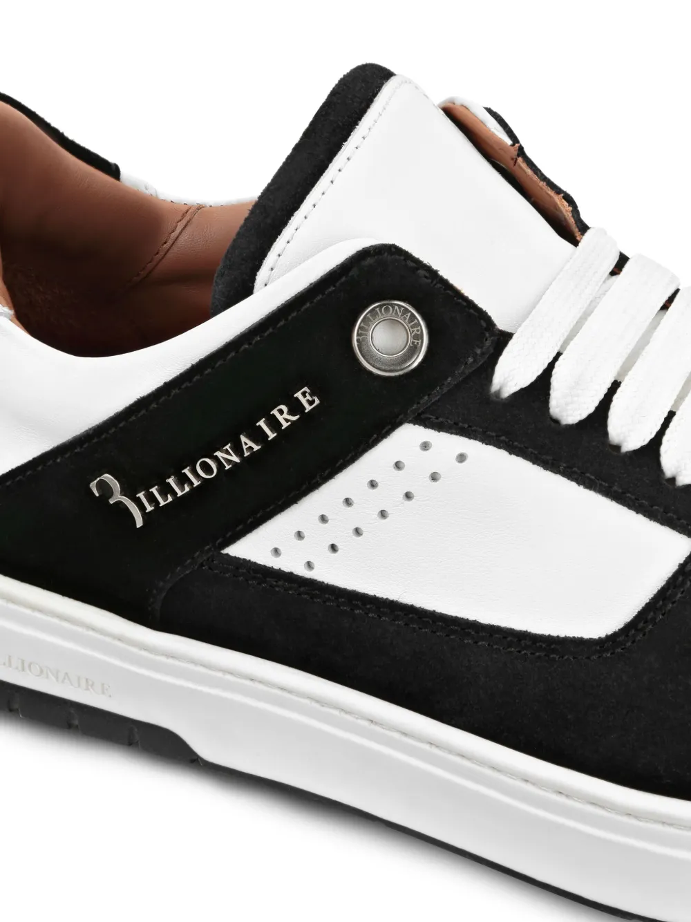 Billionaire Suède low-top sneakers Wit