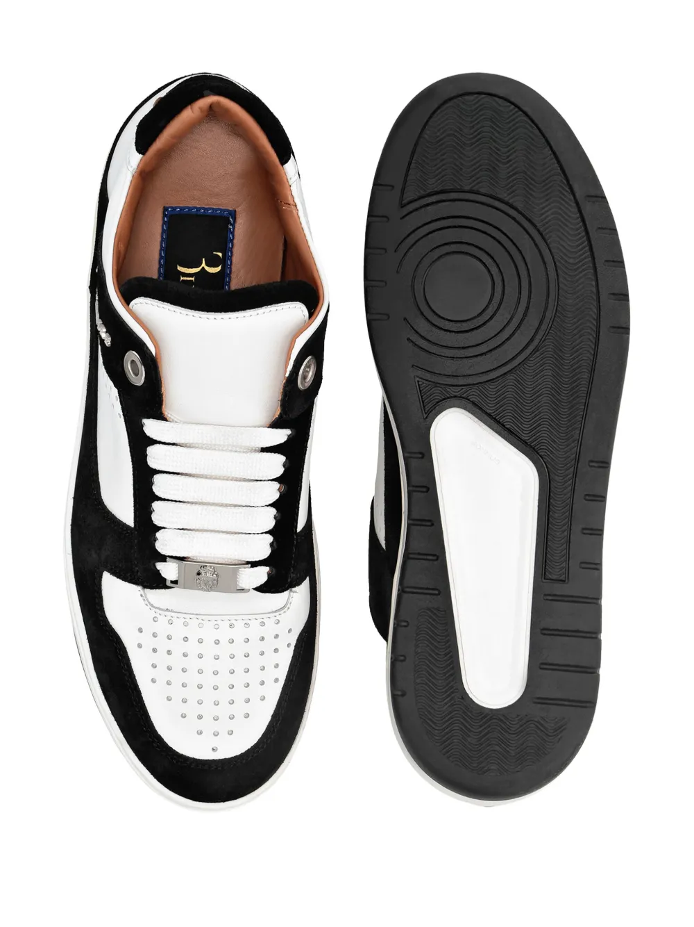 Billionaire Suède low-top sneakers Wit