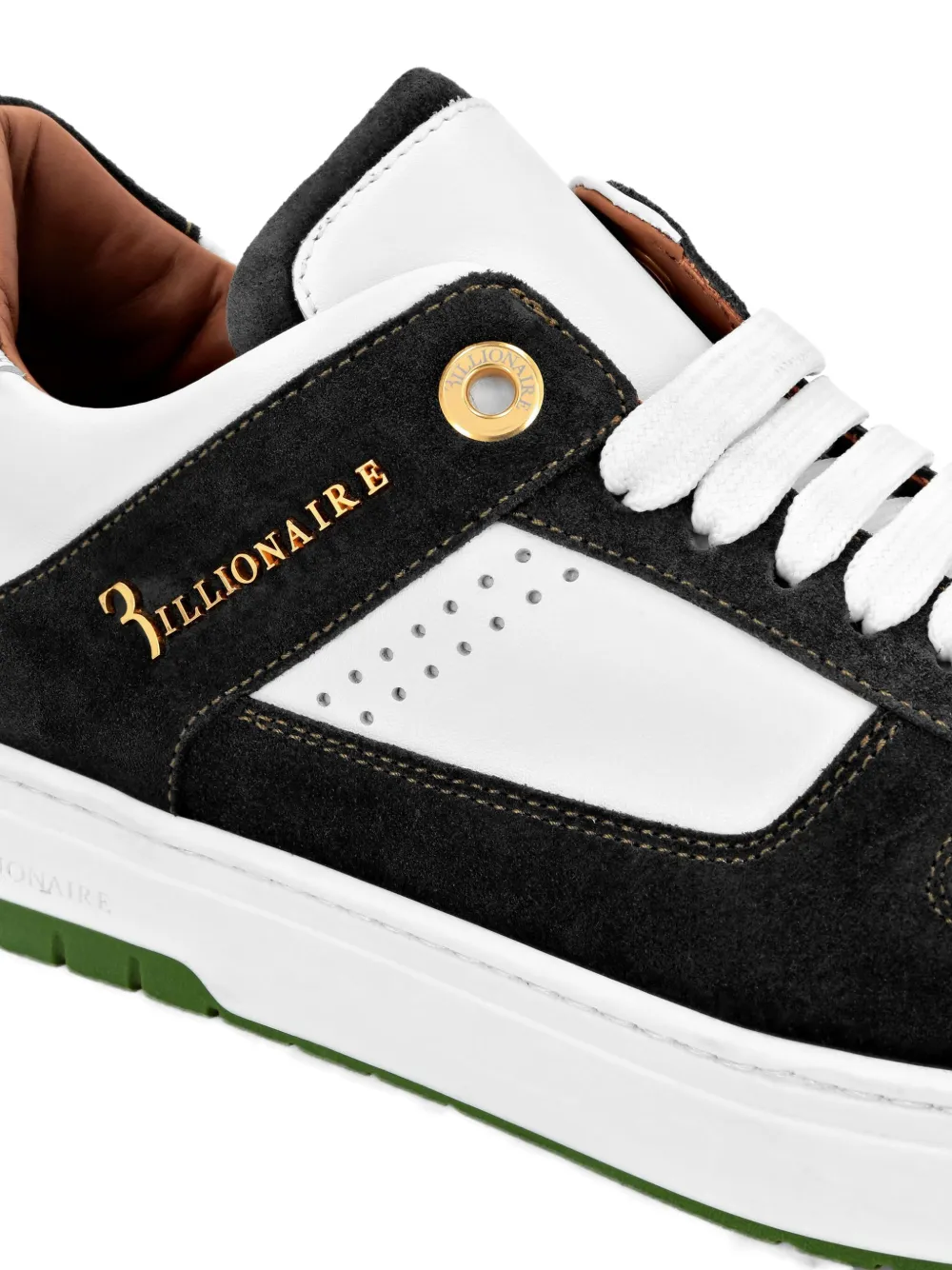 Billionaire Suède low-top sneakers Wit