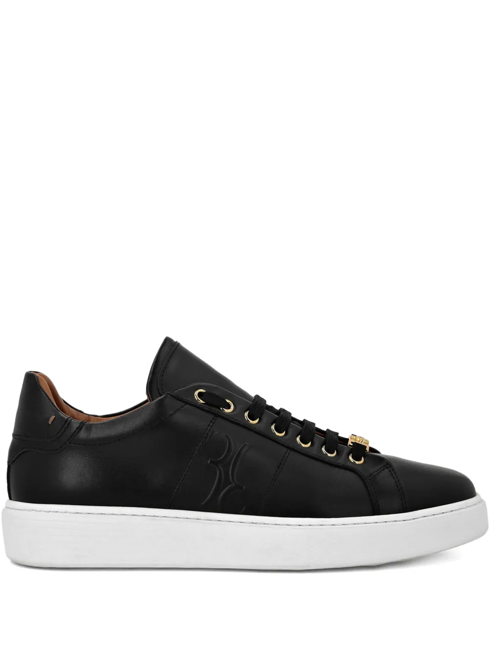Billionaire lace-up sneakers Black