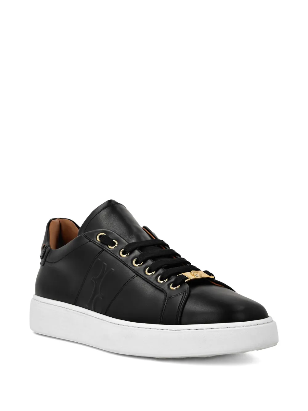 Billionaire lace-up sneakers Black