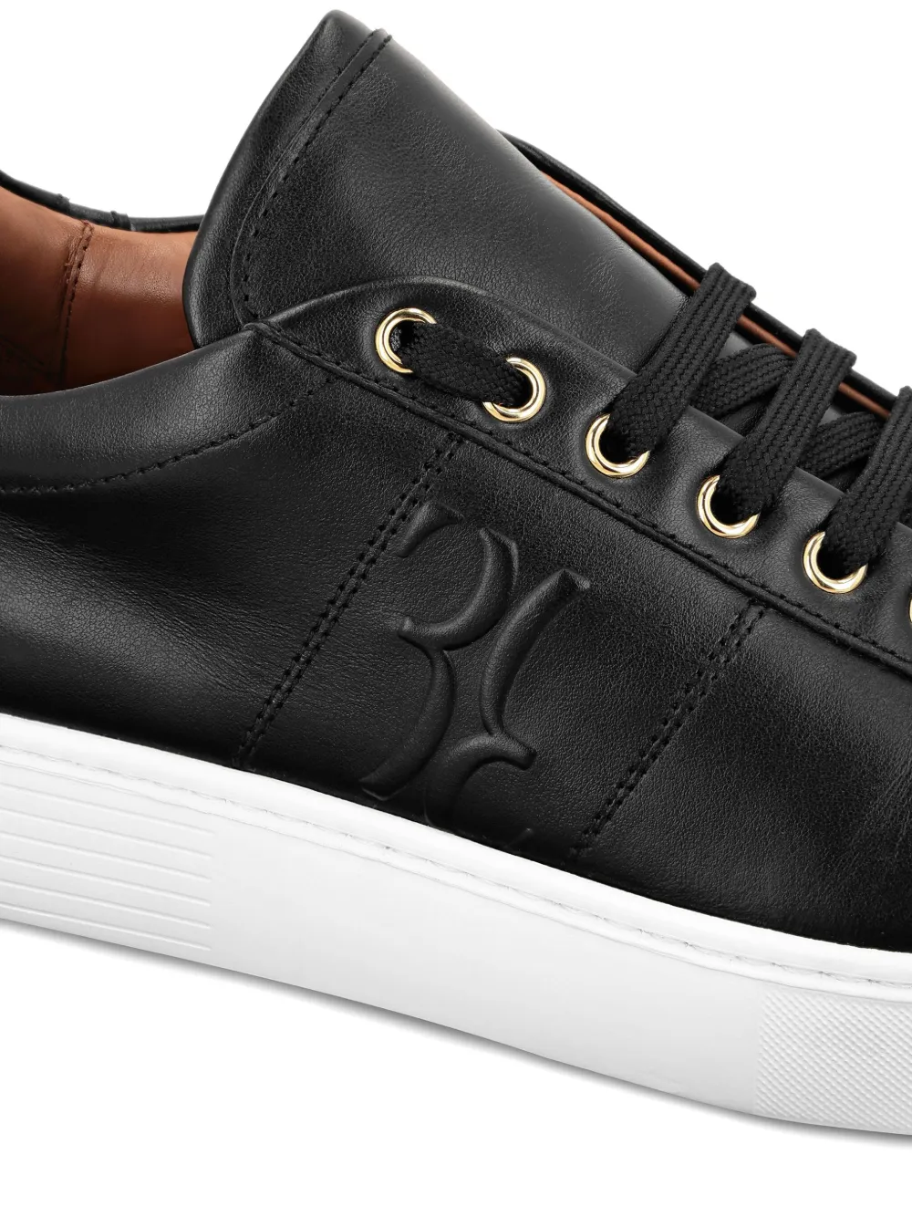 Billionaire lace-up sneakers Black
