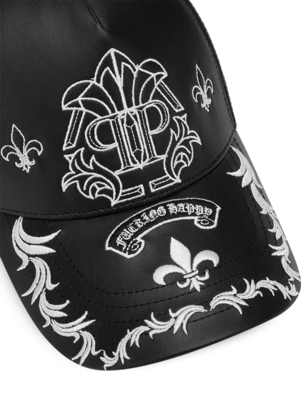 Philipp Plein Gothic Plein Baseball Cap Black FARFETCH CA