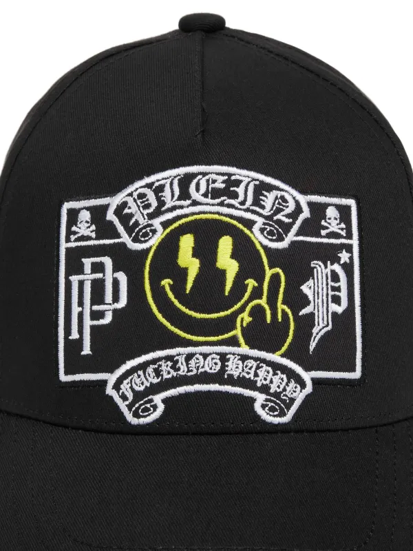Philipp Plein Smile キャップ | ブラック | FARFETCH JP