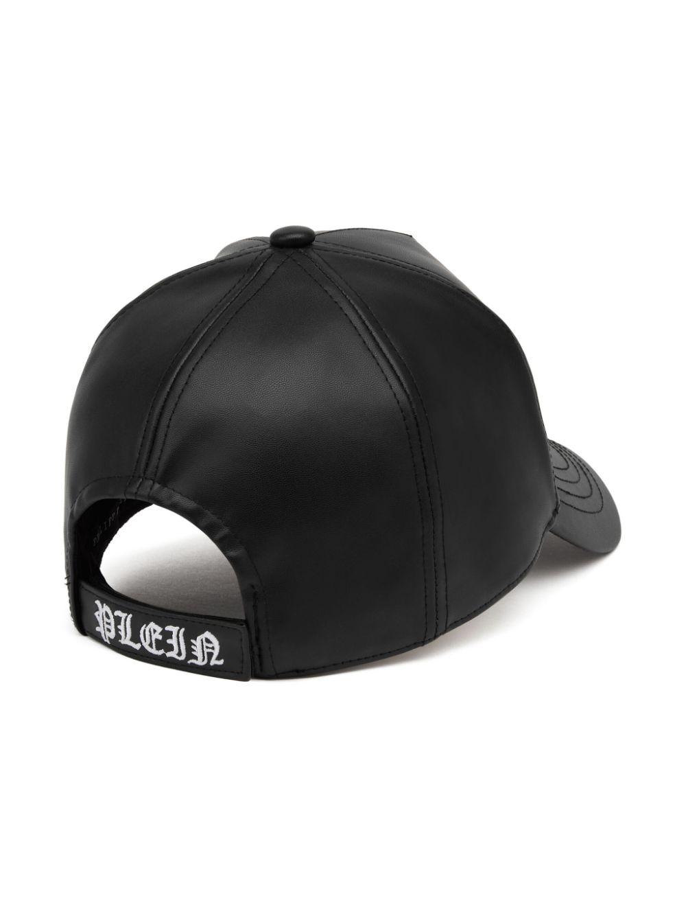 Philipp Plein Gothic Plein baseball cap - Zwart