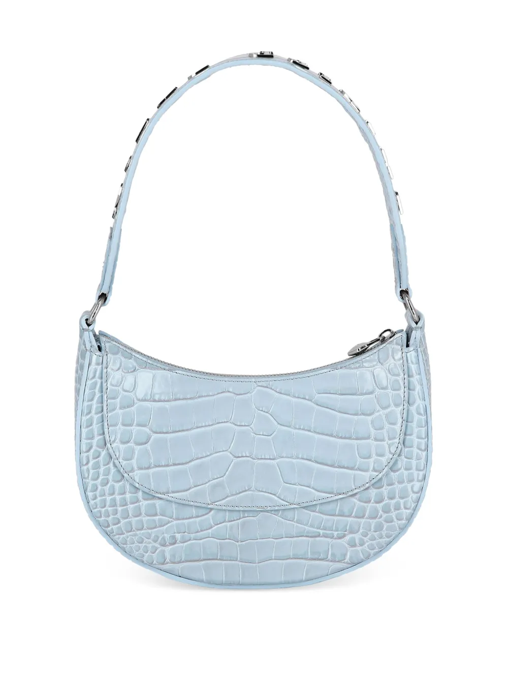 Philipp Plein Shopper met Croco-print - Blauw