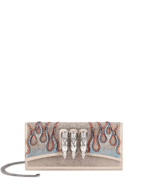 Philipp Plein Clutch mit Strass