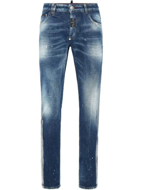 Philipp Plein jeans rectos Paisley Bandana