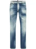 Philipp Plein Paisley Bandana jeans - Blue