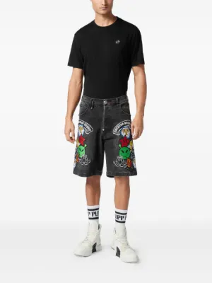 Philipp Plein デニムショートパンツ メンズ通販 - FARFETCH