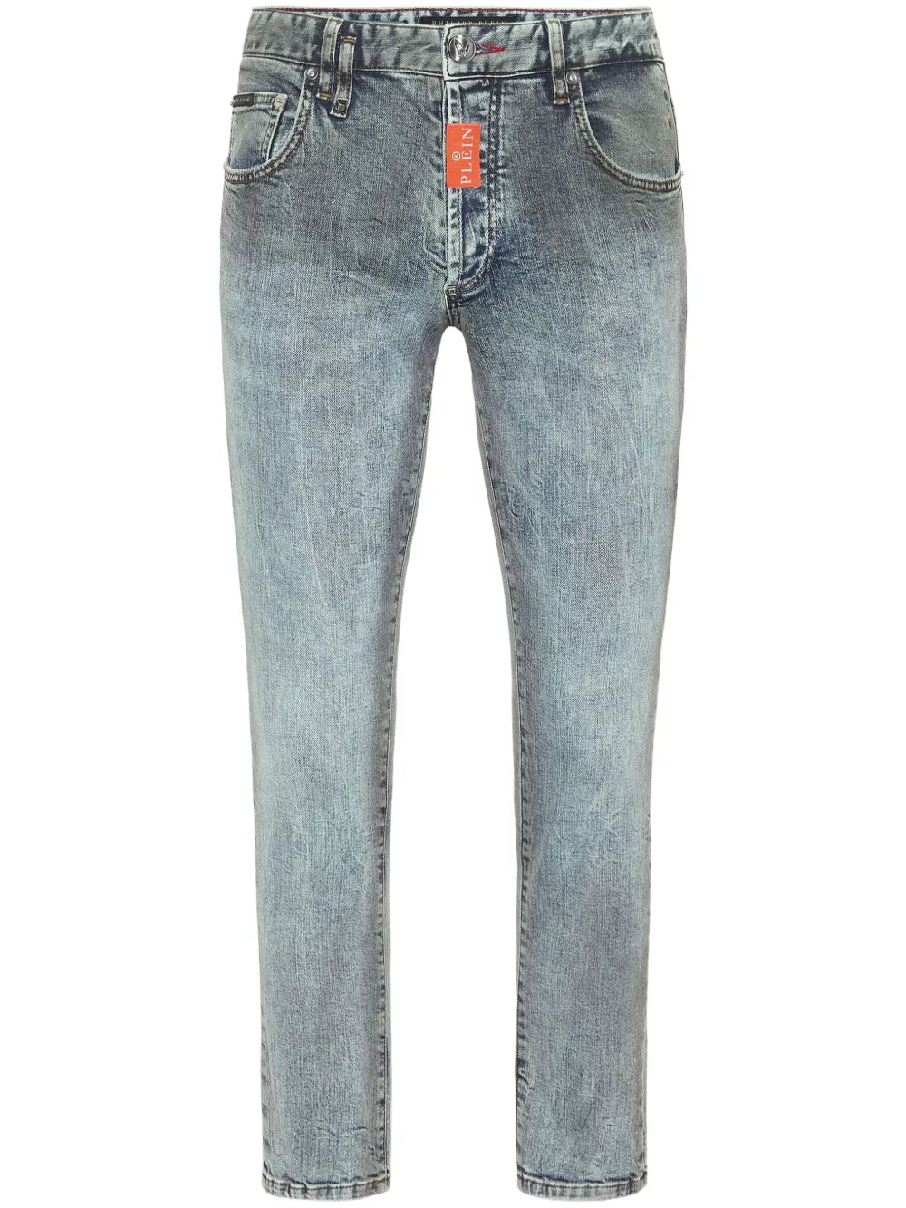 Hexagon skinny jeans