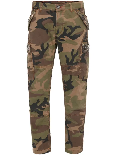 Philipp Plein jeans con apliques