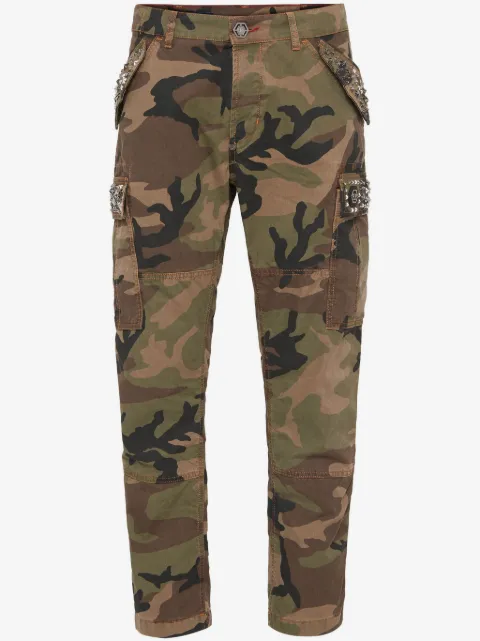 Philipp Plein stud-embellished jeans