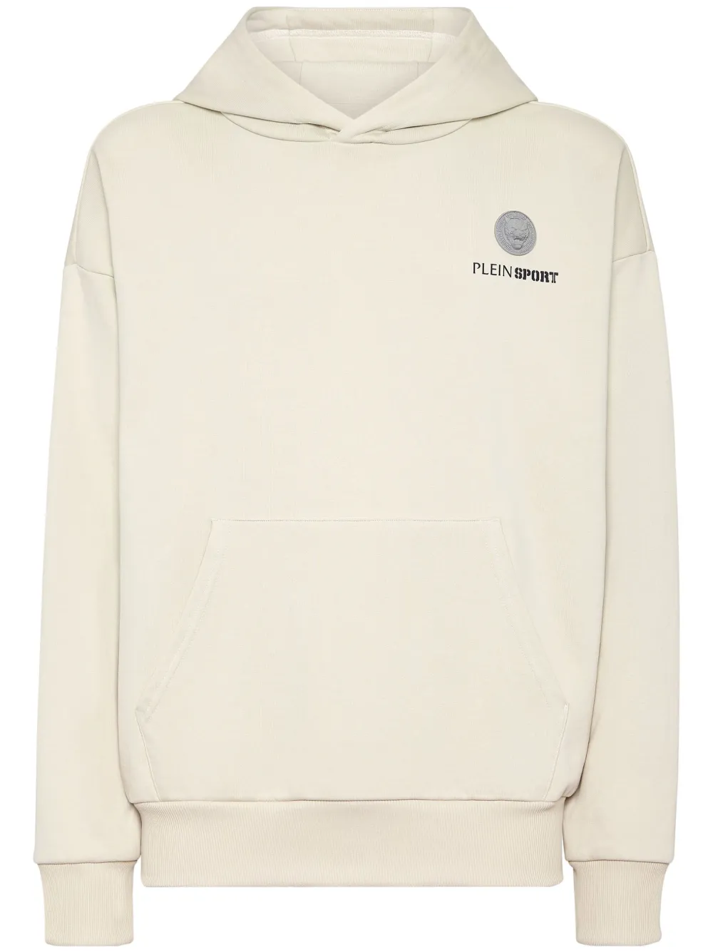 Plein Sport Hoodie met logoprint Grijs