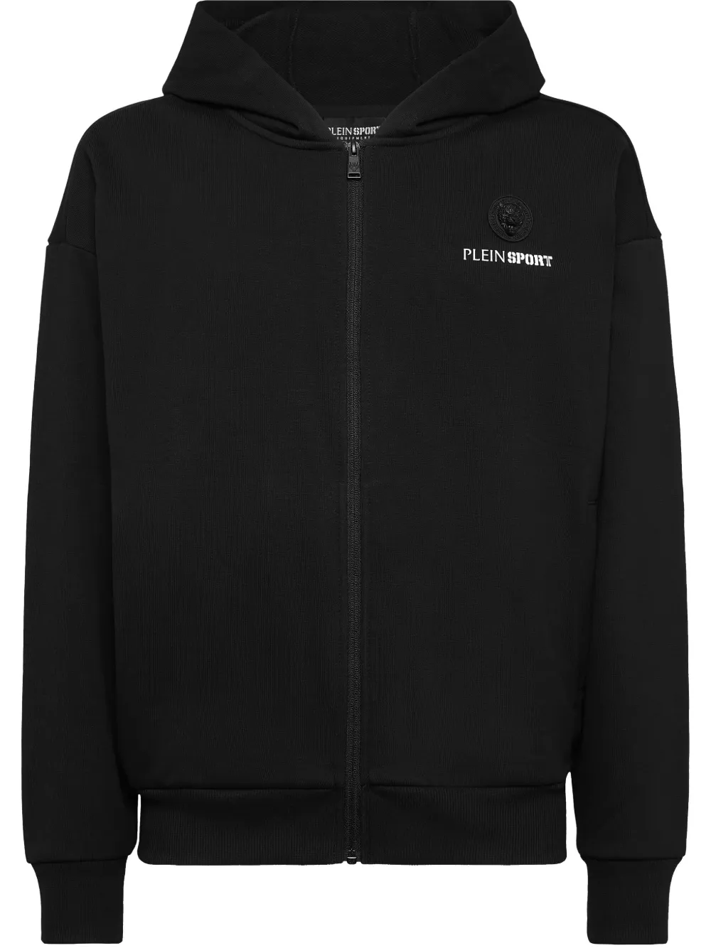 Plein Sport Scratch hoodie Zwart