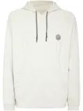 Plein Sport logo-patch hoodie - Grey