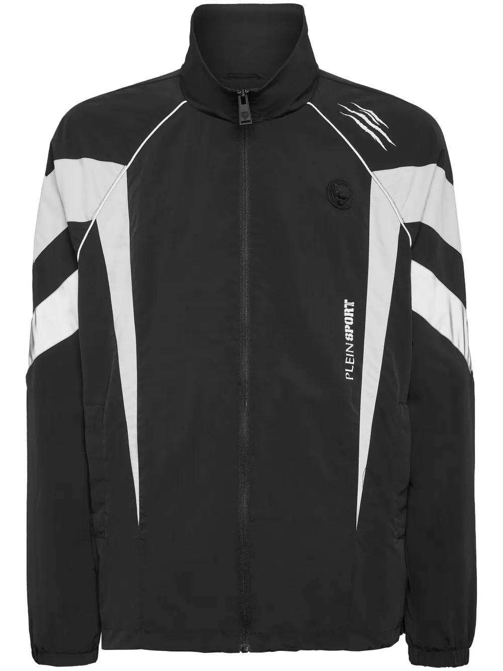 panelled bomber jacket