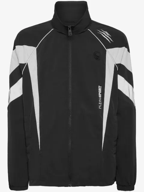 Plein Sport panelled bomber jacket