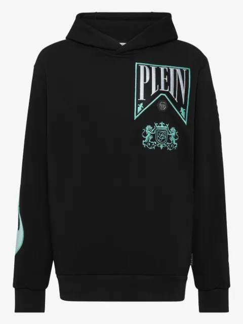 Philipp Plein Flame Racing hoodie